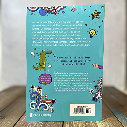 My Epic, Doodletastic Bible Storybook: 60 Bible Stories to Read, Color, and Draw
