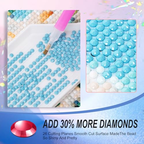 Diamond Art Kits for Adults, Starry Sky Diamond Painting Kit, 12x16 Inch - color: CYDP1P08