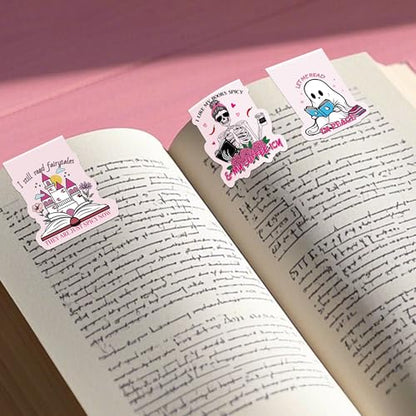 Funny Magnetic Bookmarks for Women, Spicy Book Marks for Reading - style: Funny Spicy