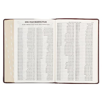 KJV Holy Bible, Super Giant Print Faux Leather Red Letter Edition - Ribbon Marker, King James Version, Burgundy (KJV Super Giant Print Editions)