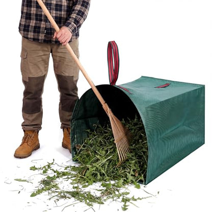 Dntorx 1 Pack 53 Gallon Reusable Yard Waste Bag, Leaf Bags With Handles - size: 1 Count (Pack of 1)