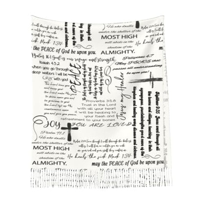 YQIUSM Prayer Shawls For Women Christian Wrap Scarf Apparel Inspirational Bible