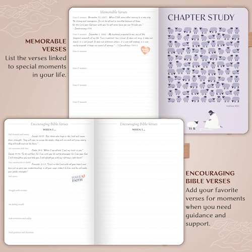 Legend Bible Study Journal for Women, Guide Notebook for Notes Terracotta - color: Dark Terracota