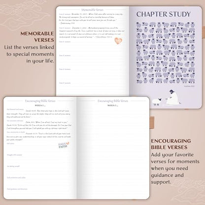 Legend Bible Study Journal for Women, Guide Notebook for Notes Terracotta - color: Dark Terracota
