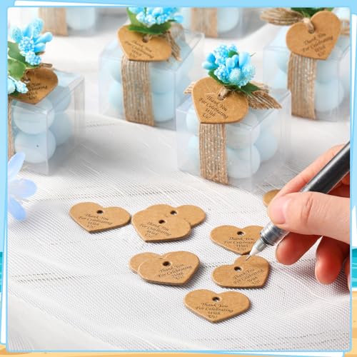 MTLEE 30 Sets Mini Bubble Candles Party Favors DIY Gift Set,Blue - color: Blue
