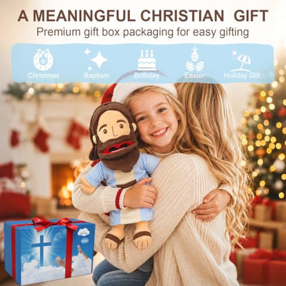 18.5" Jesus Hand Puppets Plush, Bible Character for Kids