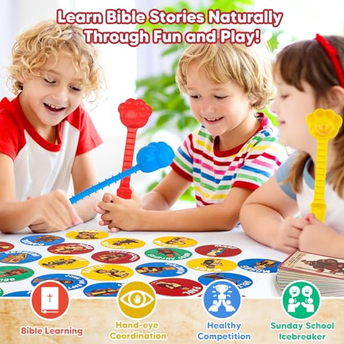 Garybank Bible Swat Games for Kids, Learn 56 Classic Bible Characters