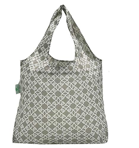 HOLYLUCK Reusable Grocery Bags,Heavy Duty Foldable Shopping Tote Bag (Standard, 3 Maze) - color: 3 Maze, style: Standard