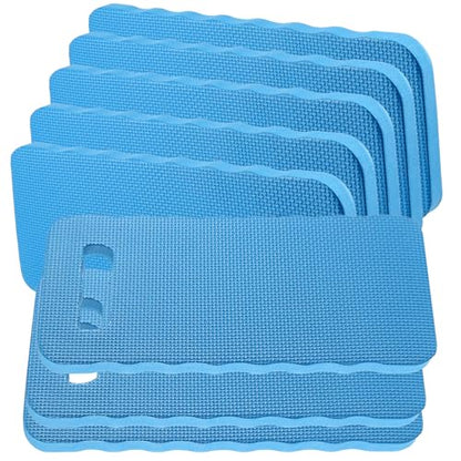 KINJOEK 8 PCS 16x7 Inch Blue Garden Kneeling Pad, 20 mm Thick Foam Kneeling Pad, Foam Garden Knee Pads for Gardening Repair Work Praying Exercise - color: Blue