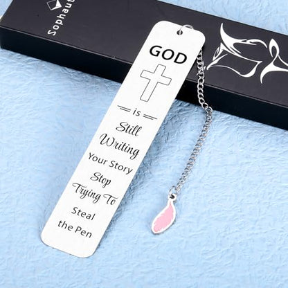 Christian Bookmark Gifts for Women Men, Inspirational Bible Verse Gift,Bookmarks for Reading Women Men Religious Scripture Book Marks Cross for Friends Bookish Readers Christmas Birthday Faith