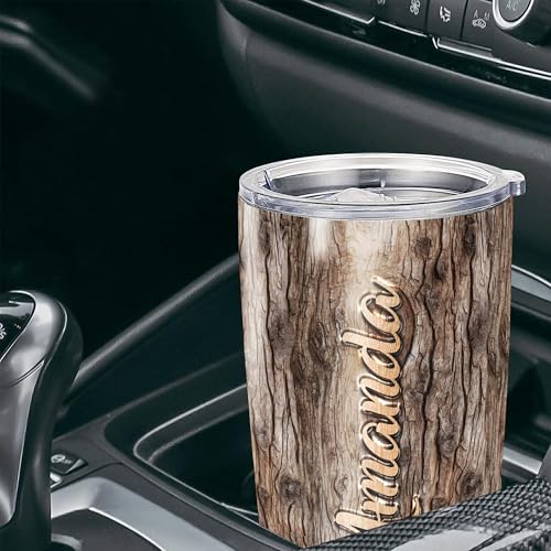 Personalized Raccoon Tumbler Custom Name Insulated Cup Travel Mug with Lid Stainless Steel 20oz 30oz Gifts for Raccoons Lovers Bff Friends Besties Sisters Birthday Christmas - color: Raccoon 508