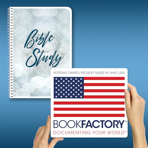 BookFactory Bible Study Journal, Wire-O, 100 Pages
