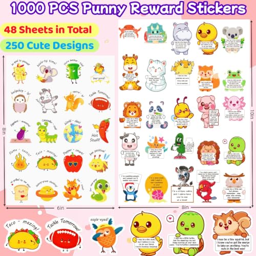 1000 PCS Back to School Stickers, Teacher Classroom Motivational Stickers - style: 1000Pcs Motivational Teacher Reward Stickers