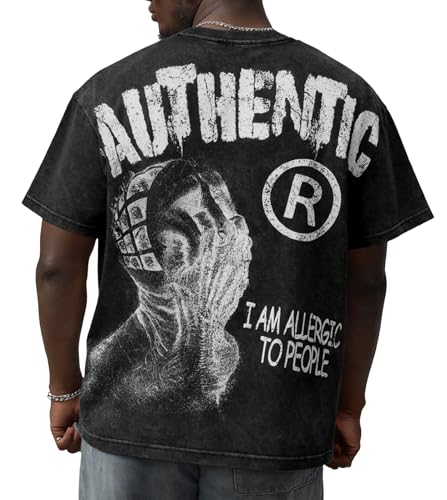 Christian T-Shirts for Men, Y2K Graphic Tees Shirt Unisex - color: A Graphic Black, size: X-Large