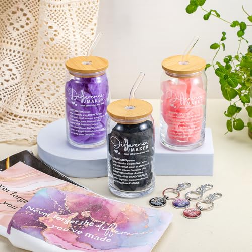 Hoolerry 9 Pcs Thank You Gifts for Women Employee, Difference Maker - style: Difference Maker