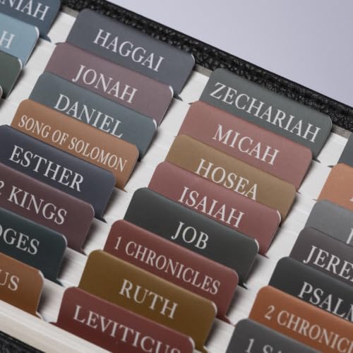 UPAFEXXI-Laminated Bible Tabs with Book Summaries, Bible Study Supplies - color: Summaries Boho3
