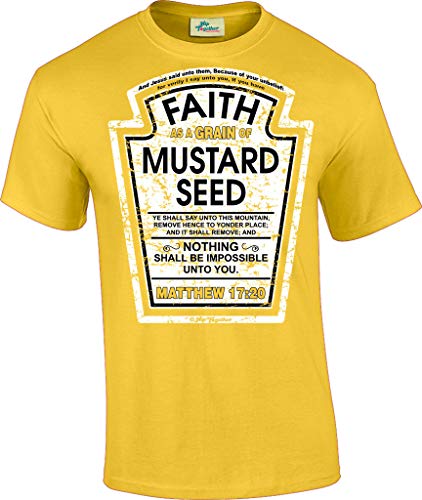 Hip Together Faith as a Grain of Mustard Seed Christian Parody T-Shirt - size: XX-Large