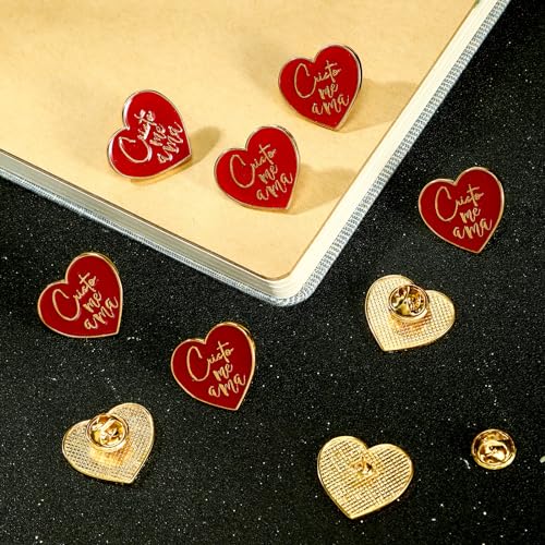 Tondiamo 50 Pcs Christian Jesus Loves You Pins Gifts - style: Spanish Style