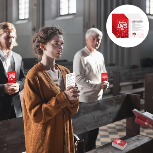 200 Pcs Gospel Tracts Salvation Cards KJV,Somebody Loves You - style: Somebody Loves You