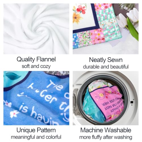 Sister Gifts Blanket, Sister Birthday Gifts Ideas 60"X50" - color: Green-sister