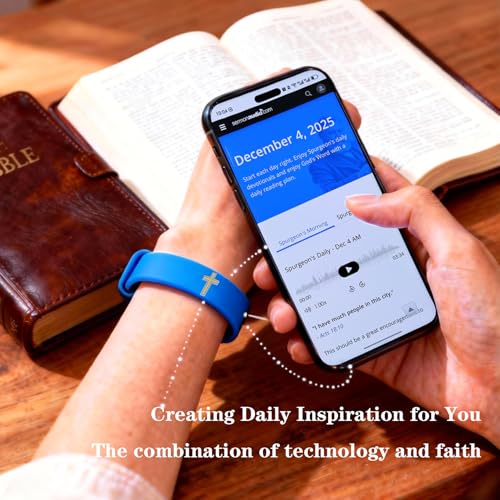 Daily Bible Verse Bracelet, jesus bracelets, Adjustable Inspirational Bracelet, christian bracelet,Christian Gift for Men and Women. - color: Blue