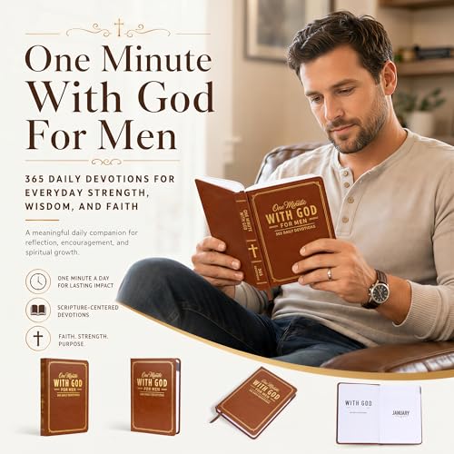 One Minute with God for Men 365-Day Daily Devotional