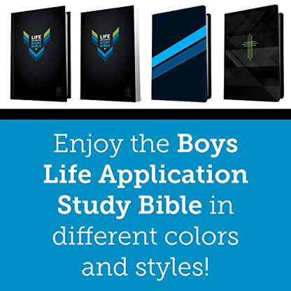 NLT Boys Life Application Study Bible (Softcover)