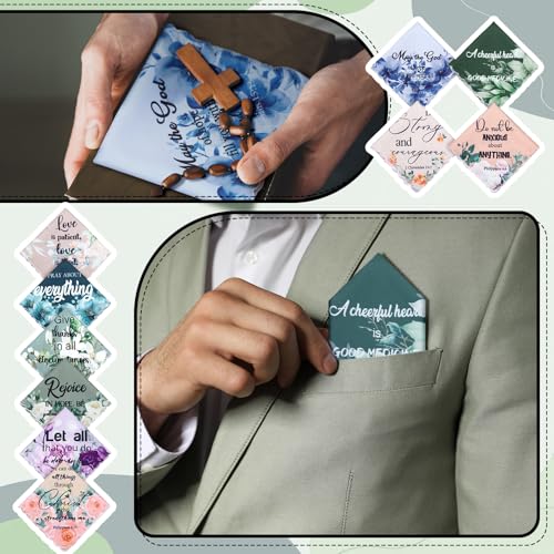 Hahafelt Boho Christian Handkerchiefs for Women - style: Watercolor