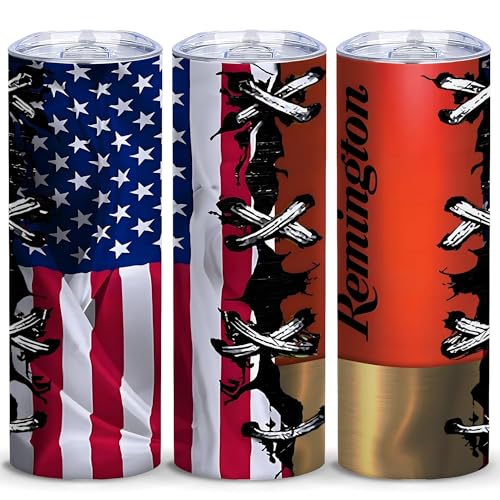 ATHAND 20oz Patriotic American Flag Stainless Steel Tumbler with Lid,1 Pcs - color: American Flag