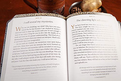 I Hear His Whisper: Encounter God's Heart for You, 365 Daily Devotions (The Passion Translation) (Imitation Leather) – Daily Messages of God's Love, Perfect Gift for Friends, Family, Birthdays, Holidays, and More.