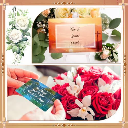 Motiskyy 80 Sets Christian Anniversary Cards with Scripture, Scenery
