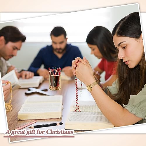 Chuangdi 48 Pcs Bible Verse Pens Bulk Black Ink Pens, Colorful - color: Colorful