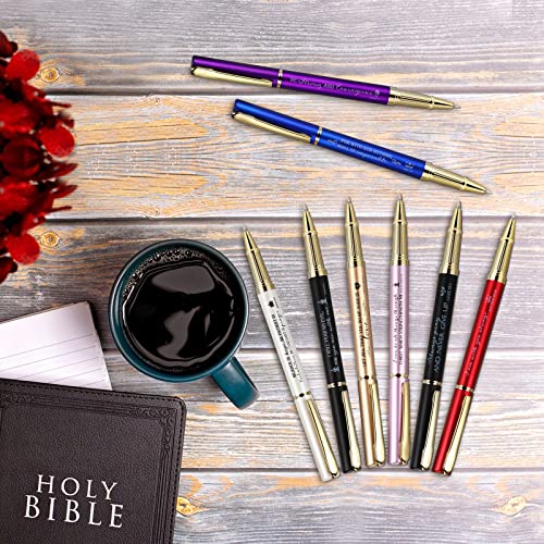 Fuutreo 50 Pcs Bible Verse Pens Bulk Christian Gifts Ballpoint