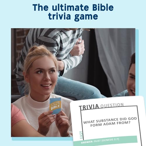 So You Think You Know The Bible, Fun Bible Trivia Game and Christian Gift