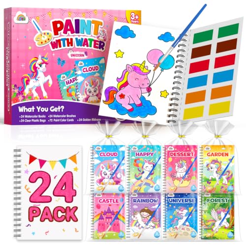 ZMLM 24 Pack Unicorn Coloring Books - Birthday Party Favors for Kids 4-8 - style: Unicorn
