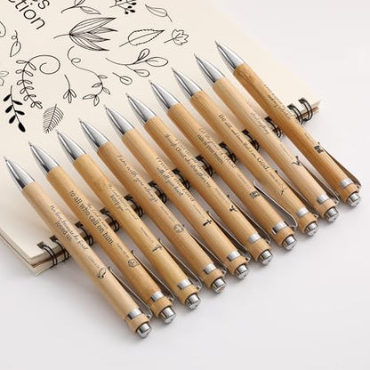 Mr. Pen- Bible Verse Pens Bulk, 50 Pack, Black Ink - size: 50 Pack