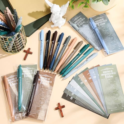 Feifeiya 25 Sets Christian Pastor Appreciation Gift, Boho Color, Spanish - color: Boho Color, style: Spanish