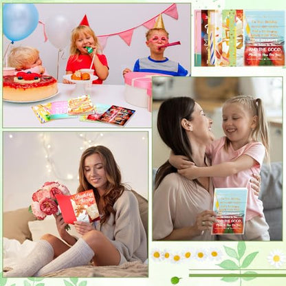 Affrolling 32 Pcs Christian Birthday Cards with Envelopes Religious 4x6