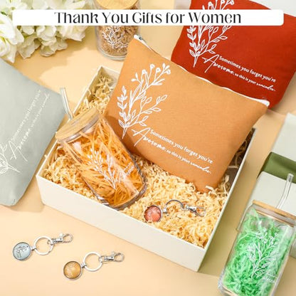 Hoolerry 9 Pcs Thank You Gifts for Women Employee Coworkers, Never Forget - style: Never Forget