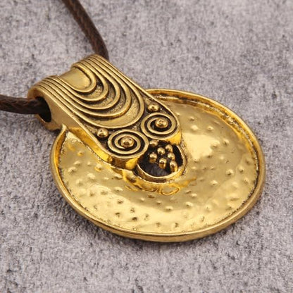 Leather Necklace for Women Long Boho Pendant Hippie Choker Necklace Bohemian Layered Leather Rope Wooden Jewelry Gifts - style: Vintage Boho Necklace