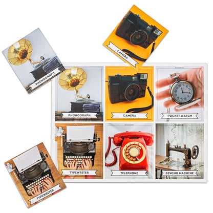 Assistex Matching Game Activity Board - Dementia Activities for Seniors - Memory Games for Adults with Alzheimers - Memory Loss and Alzheimers Activities - Matching Card Memory Games for Seniors - style: Men's Edition