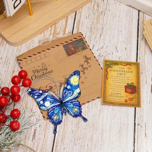 Christmas Women Gifts 2026- Butterfly Gifts for Women – Butterfly Suncatcher Inspirational Spiritual Gifts for Women 2026, Christian Gift Religious Gift Women Birthday Gifts, Valentines, Mothers Day - color: Butterfly 5