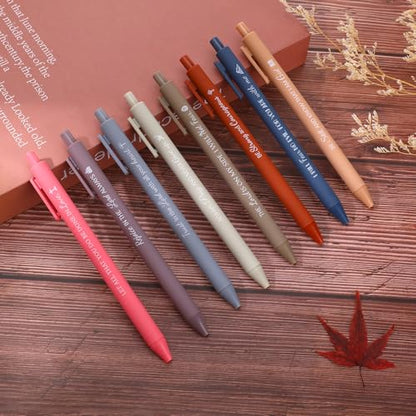 96 Pcs Bible Verse Pens With Bookmarks Scripture Christian Pens Bulk Motivational Inspirational Pen Ballpoint Religious Quote Christian Gifts Bulk For Women Men Pastor Coworker Employee Teacher Nurse