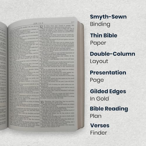 Personalized KJV Small Print Bible for Adult, Name Engraved, Standard Size - color: Dark Brown