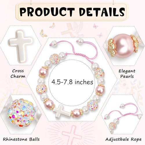 Sereney Bracelet for Women Girl as Gifts for New Mom Daughter Granddaughter - style: Baptism