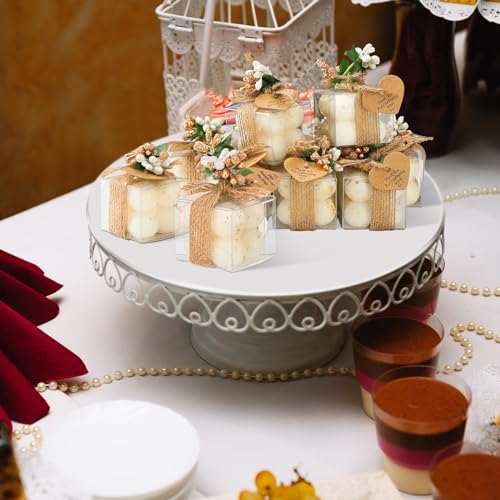 MTLEE 30 Sets Mini Bubble Candles Party Favors DIY Gift Set,Gold Foil - color: Gold Foil