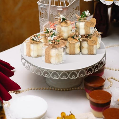 MTLEE 30 Sets Mini Bubble Candles Party Favors DIY Gift Set,Gold Foil - color: Gold Foil