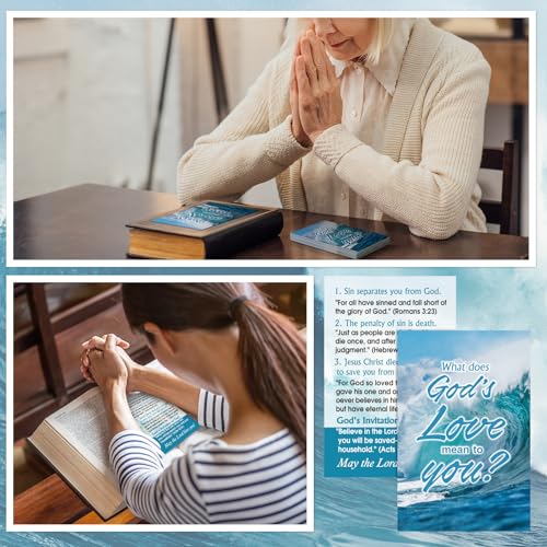 200 Pcs Gospel Tracts Salvation Cards, Meaning - style: Mean