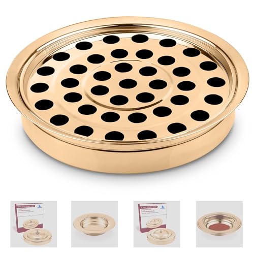 (Cup Tray) Gold Premium Communion Trays for Churches | Stainless Steel Communion Ware Set, Supplies | 40 Cup Tray - color: Cup Tray