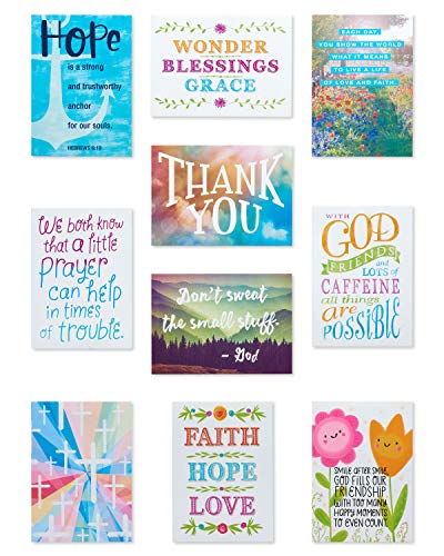 American Greetings Religious Lunch Box Notes for Kids, Faith and Joy (40-Count) - color: Faith And Joy